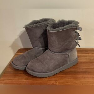 UGG Women's Charcoal Suede Boots